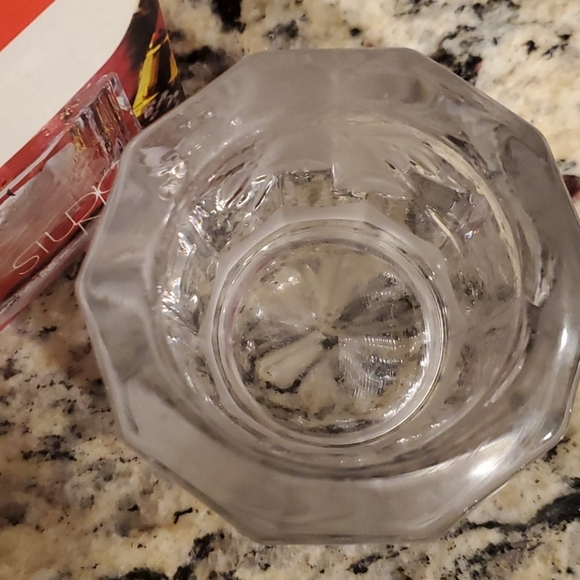 STUDIO NOVA Clear etched Glass Votive holder - Picture 5 of 8